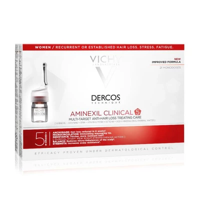 VICHY DERCOS Aminexil Clinical 5 Women 21x6ml