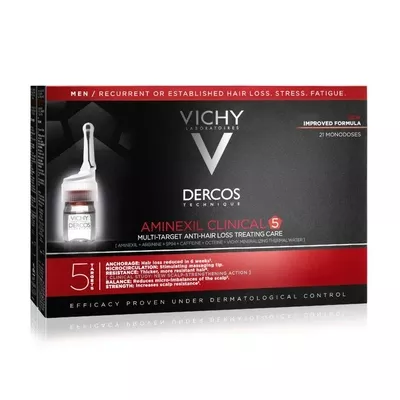 VICHY Dercos Aminexil Clinical 5 muži 21x6ml