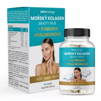 MOVit Mořský Kolagen Beauty Plus tbl.90