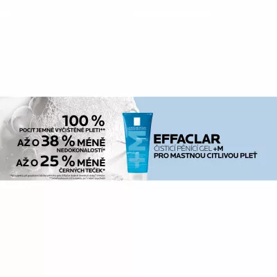 LA ROCHE-POSAY EFFACLAR Żel oczyszczający 200ml