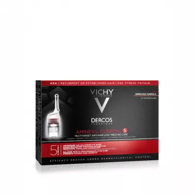 VICHY DERCOS Aminexil Clinical 5 men 21x6ml