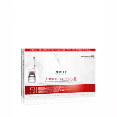 VICHY DERCOS Aminexil Clinical 5 Women 21x6ml