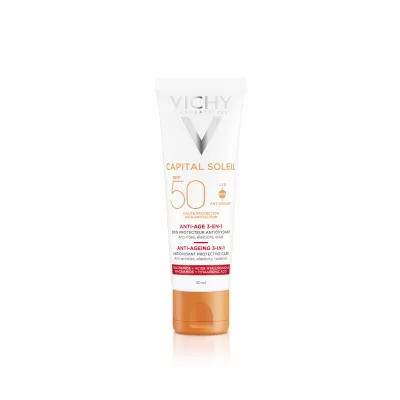 VICHY IDÉAL SOLEIL Krem przeciwstarzeniowy SPF 50+ 50ml