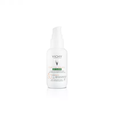 VICHY CAPITAL SOLEIL UV-CLEAR pielęgnacja na dzień SPF50+ 40ml