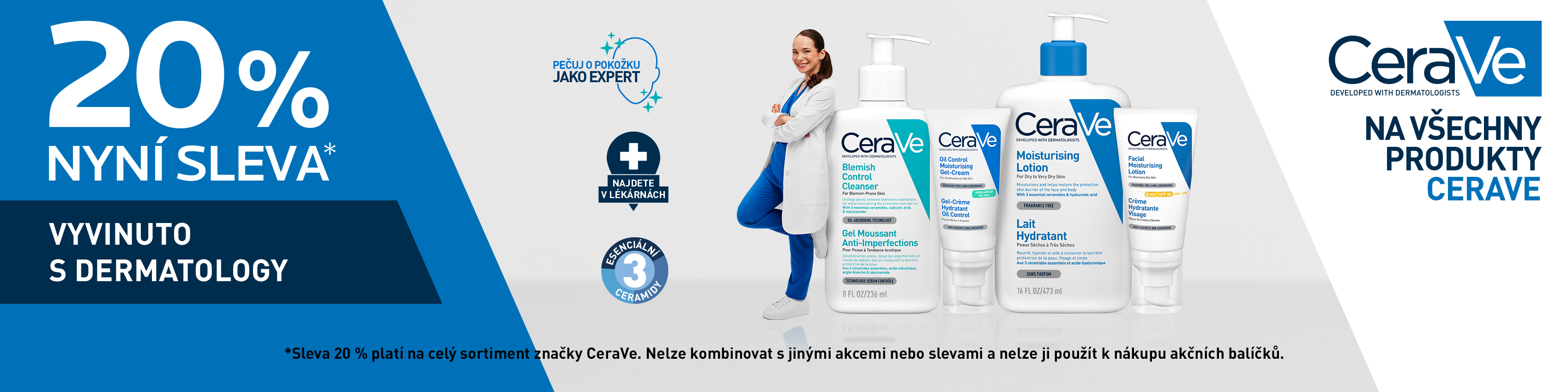 CeraVe sleva 20%