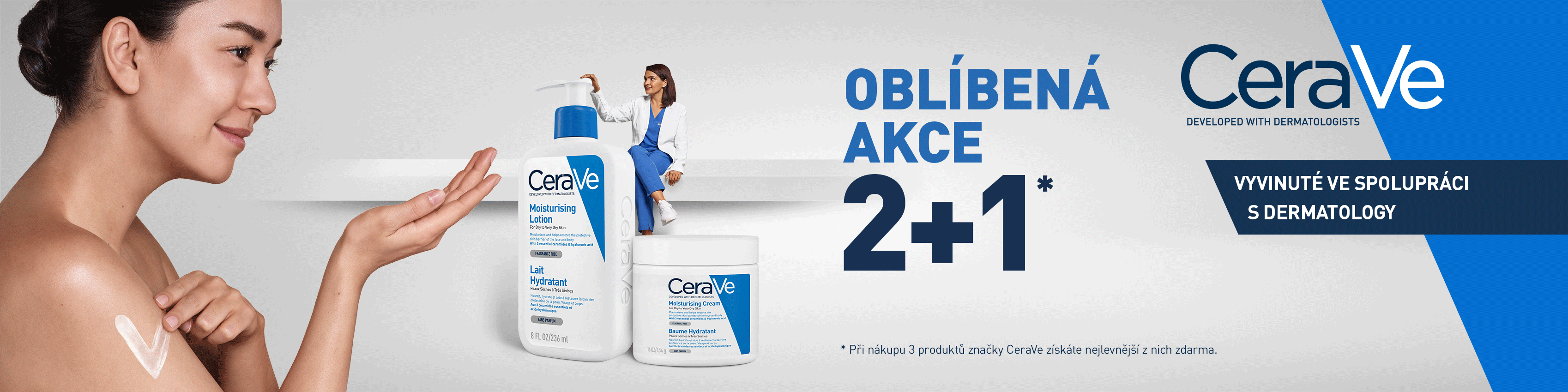 Cerave 2+1 zdarma