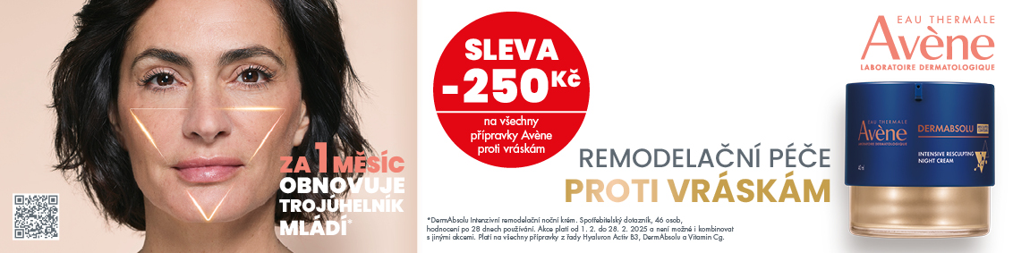 Avene sleva 250 Kč