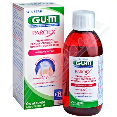 GUM płyn do płukania jamy ustnej Paroex (CHX 0,12%) 300ml G1784EMEA