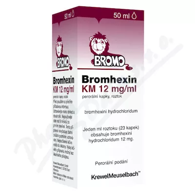 Bromhexine KM 12mg/ml por.gtt.sol.50ml