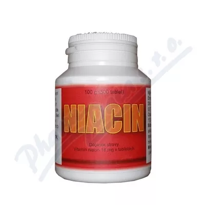 Natures Aid L Niacyna B3 500 mg 60 tbl.