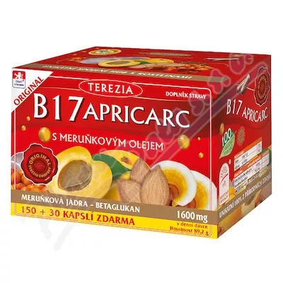 TEREZIA B17 APRICARC z olejkiem morelowym cps.150+30