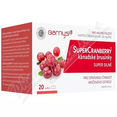 Barnys SuperCranberry Canadian Cranberry cps.20