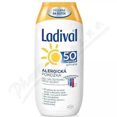 Ladival żel do skóry alergicznej OF50 200ml