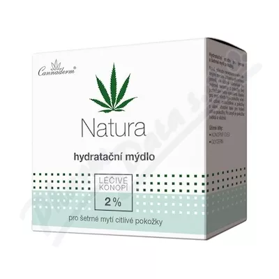 Cannaderm Natura mydło nawilżające 100g