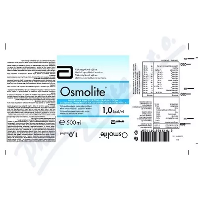 OSMOLITE por.sol.1x500ml 1,0 kcal/ml