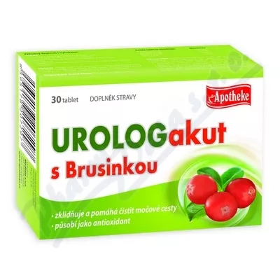 Apotheke Urolog acut z żurawiną tbl. 30