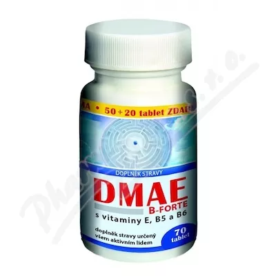 DMAE B-FORTE tbl.50+20 GRATIS