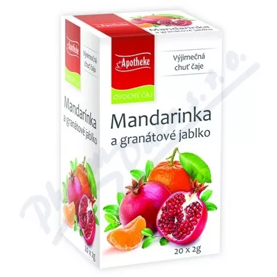 Apotheke Herbata z mandarynki i granatu 20x2g