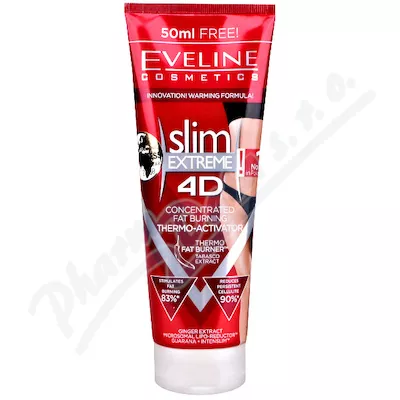 EVELINE SLIM 4D Termoaktywne serum wyszczuplające 250ml