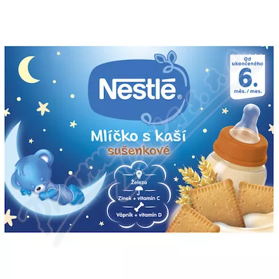 NESTLÉ Herbatnik mleczno-owsiany 2x200ml 6M