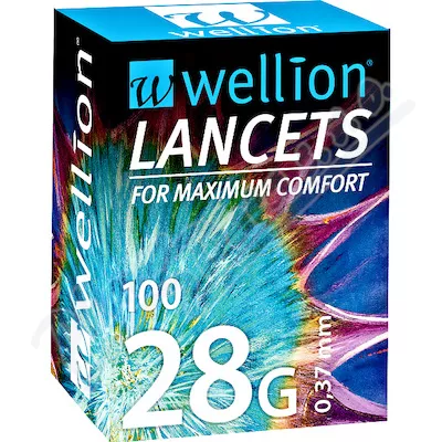 Lancety Wellion 28G 100szt