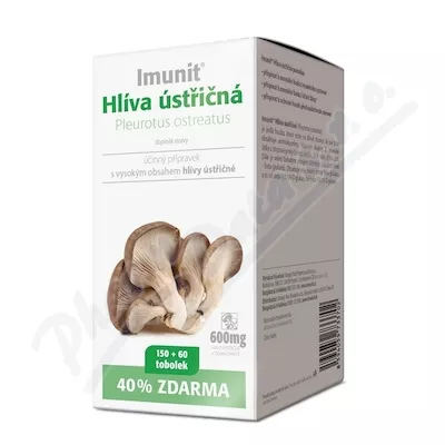 Boczniak ostrygowaty Imunit 150 + 60 tob. gratis