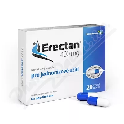 Erectan 400mg 20 kapsułek