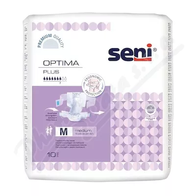 Seni Optima Plus Medium pieluchomajtki na nietrzymanie moczu 10szt