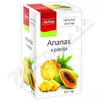 Apotheke Ananas i papaja 20x2g