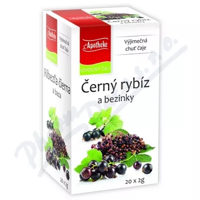 Apotheke Czarna porzeczka i czarny bez 20x2g