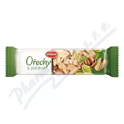 EMCO Baton orzechowo-pistacjowy 35g