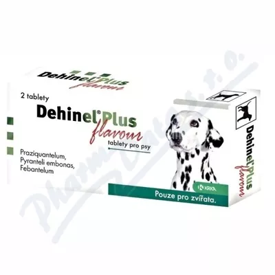 Dehinel plus Flavour a.u.v. tbl. 1x2 - Veterinární přípravky a potřeby pro vaše mazlíčky.