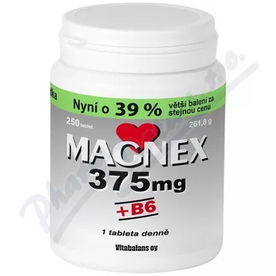 Vitabalans Magnex 375mg 250 tbl.