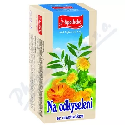 Apotheke Do odkwaszania z kremem 20x1,5g