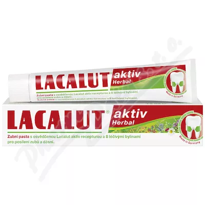 Lacalut Aktiv Ziołowa pasta do zębów 75ml