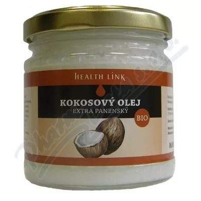 Health Link Organiczny olej kokosowy z pierwszego tłoczenia 200ml