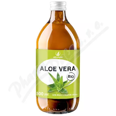 Allnature Aloe vera 100% sok BIO 500ml