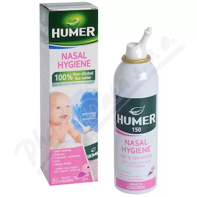 HUMER Higiena nosa 100% woda morska dla dzieci 150ml