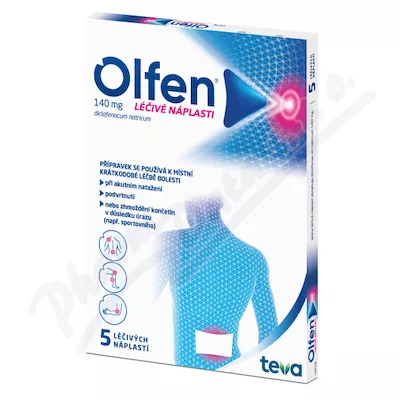 Olfen 140mg plastry lecznicze drm.emp.med.5x140mg