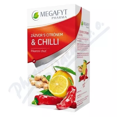 Megafyt Fruit Ginger z cytryną i chilli 20x2g