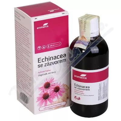 AROMATICA Echinacea z imbirem krople ziołowe 100ml