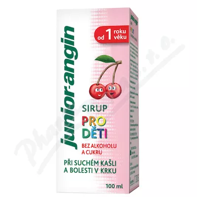 Junior-angin syrop dla dzieci od 1 roku 100ml