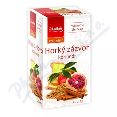 Apotheke Herbatka z gorzkiego imbiru i kolendry 20x2g