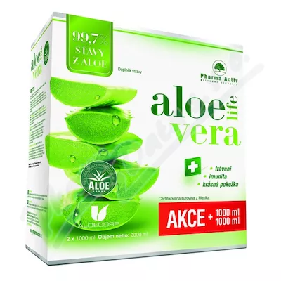 AloeVeraLife sok z aloesu 99,7% 1000ml 1+1 gratis