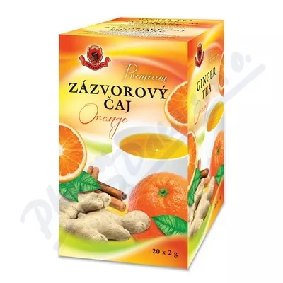 HERBEX Zázvorový čaj Orange (Pomeranč) n.s.20x2g