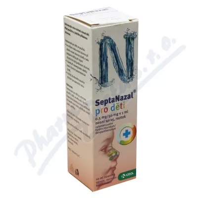 Septanazal dzieci 0,5mg/50mg w 1ml nas.spr.so.1x10ml