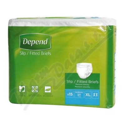 Depend Slip Normal majtki na nietrzymanie moczu rozmiar XL 15szt