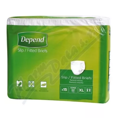 Depend Slip Super majtki na nietrzymanie moczu rozmiar XL 15szt