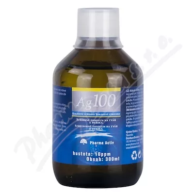 Koloidní stříbro Ag100 10ppm 300ml