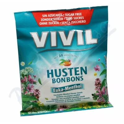 Vivil Eucalyptus-menthol+20 rodzajów ziół 60g